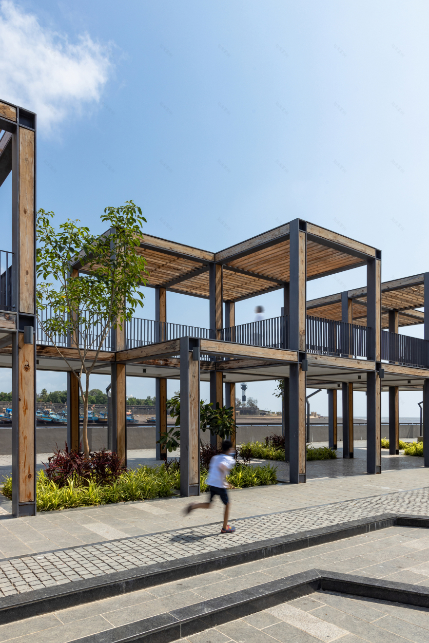 Jetty Garden 融合自然与现代的滨水公共空间丨印度达曼-15