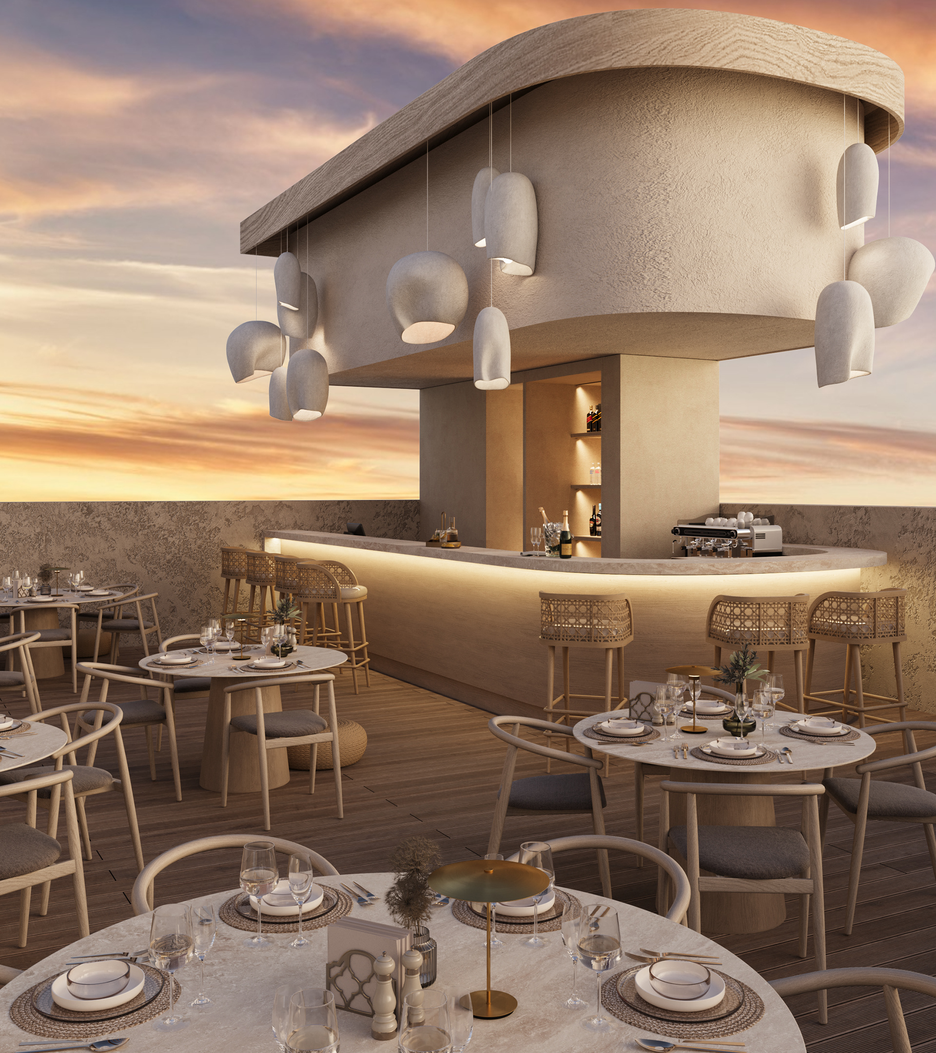 非洲风情餐厅室内设计-1