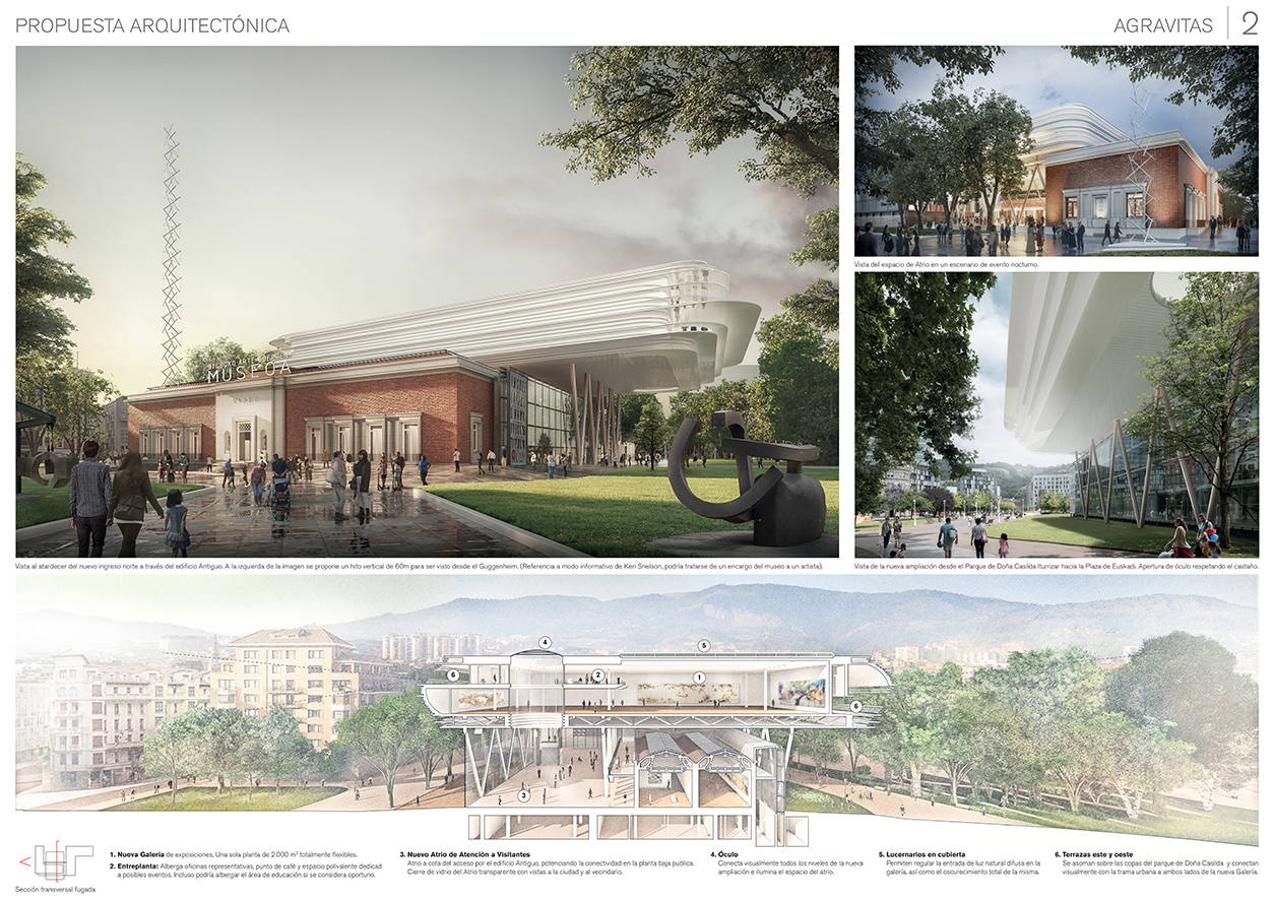 诺曼·福斯特扩建毕尔巴鄂艺术博物馆，融入现代气息-9