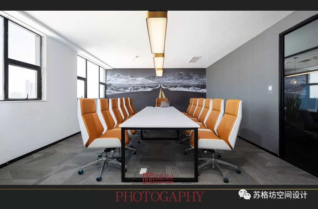 【苏格设计出品】“六宫无颜色，回眸百媚生”湖南路建伟大厦联合办公空间改造项目-34