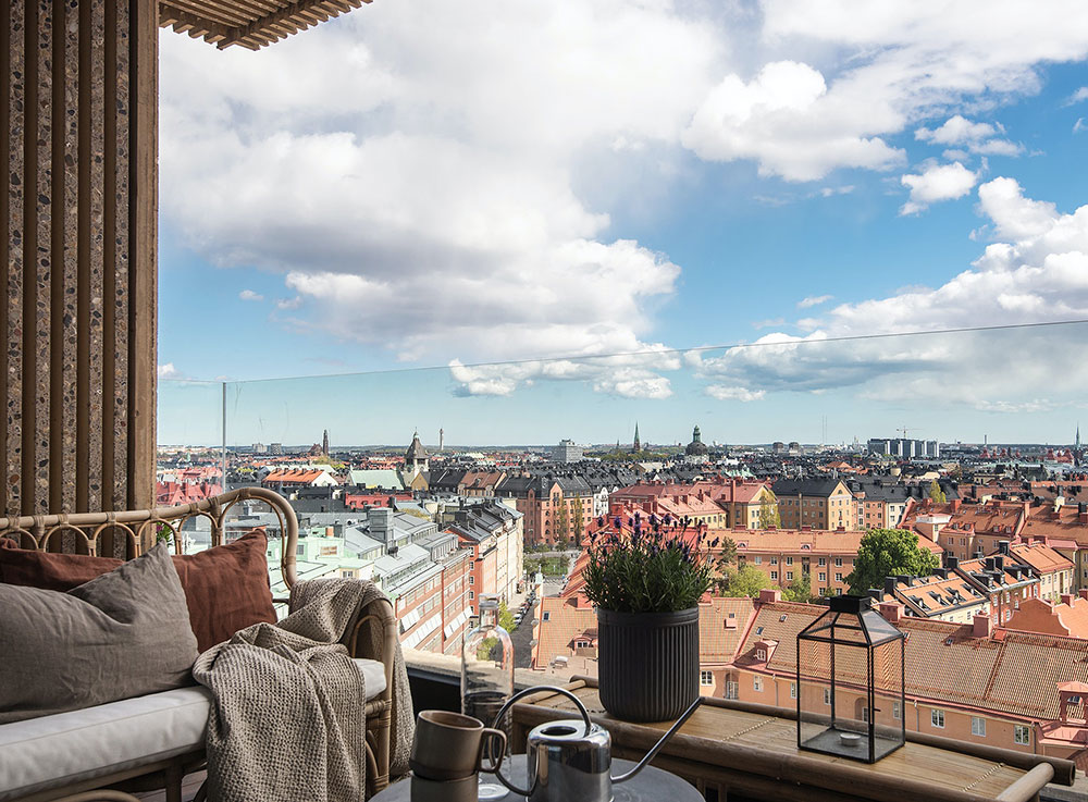 斯德哥尔摩顶层公寓，全景视野尽享瑞典首都风貌-6