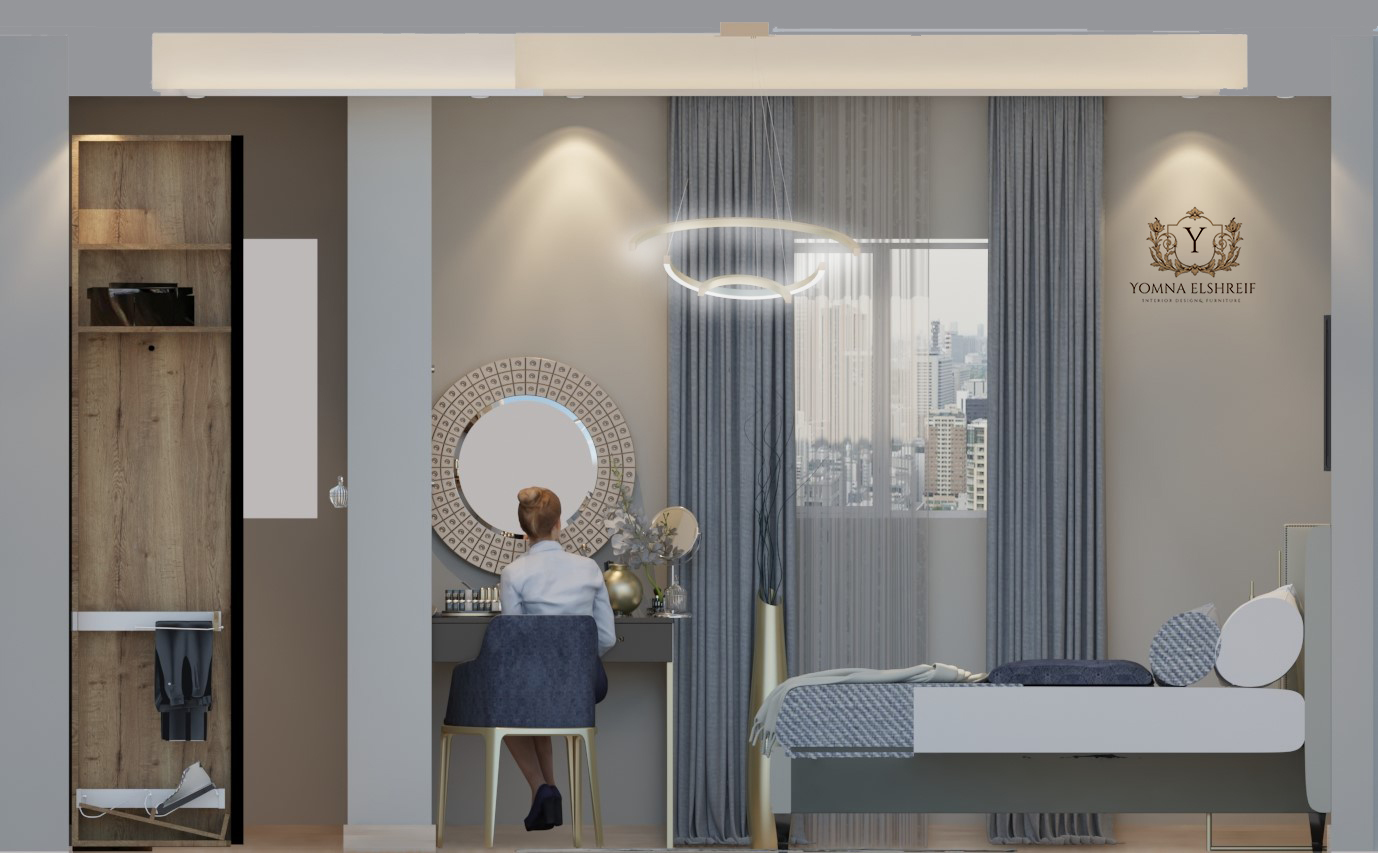 LUXURY MASTER BEDROOM 设计-17