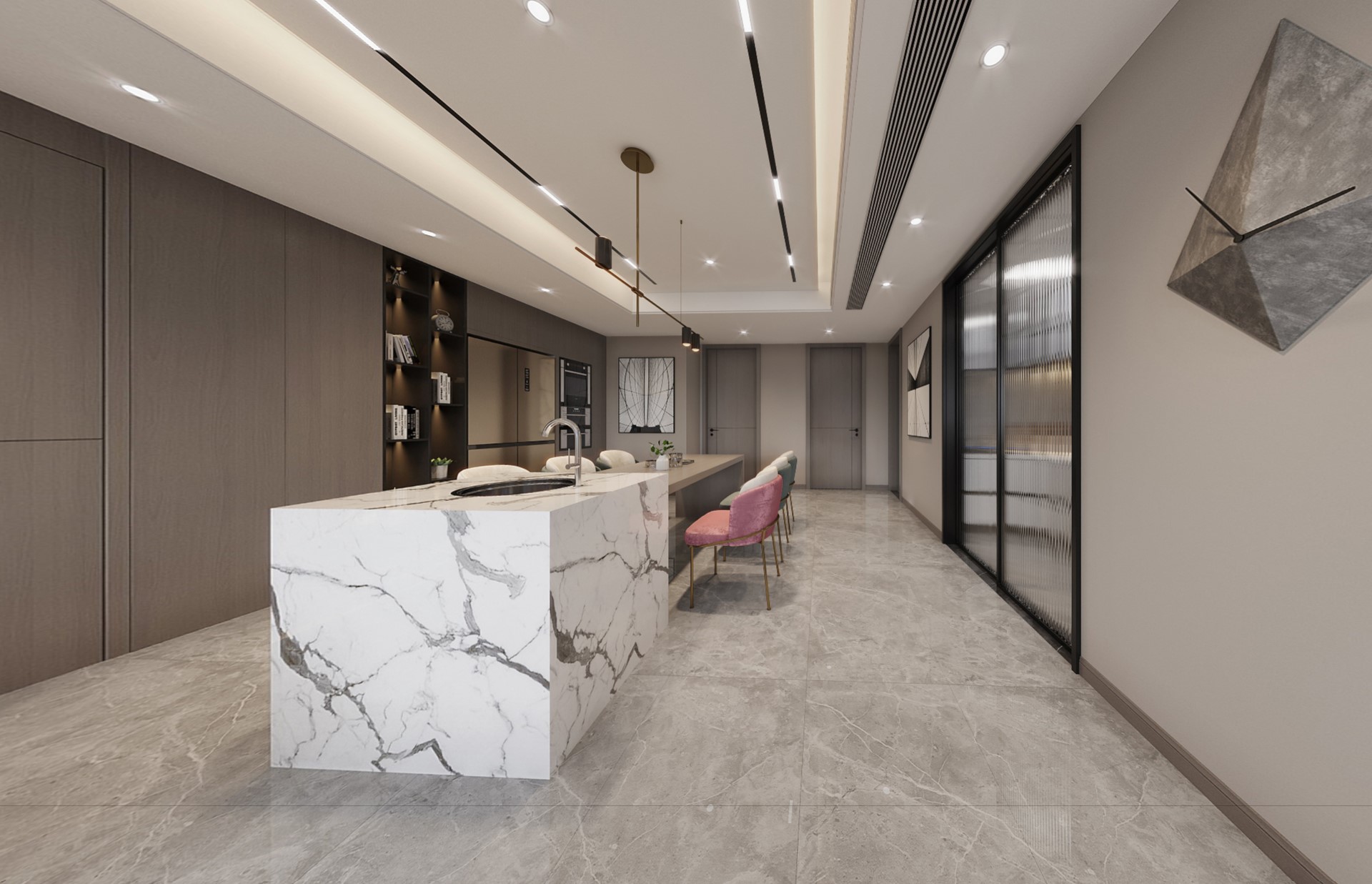 麓湖生态城 260 方现代风格赏析丨中国成都丨圣都家居装饰有限公司-13