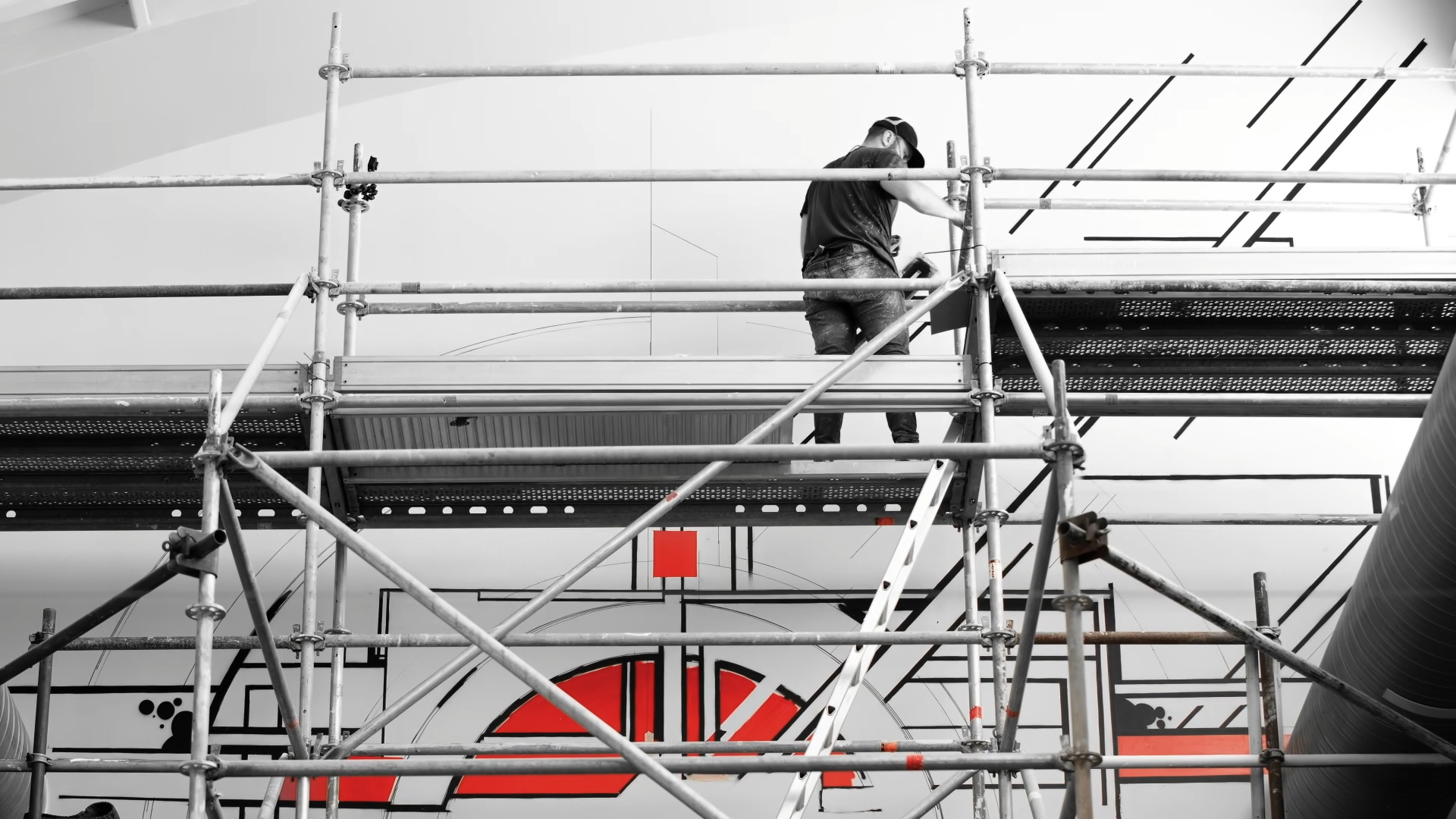 Haefele Technology 室内壁画设计丨PEG Design-49