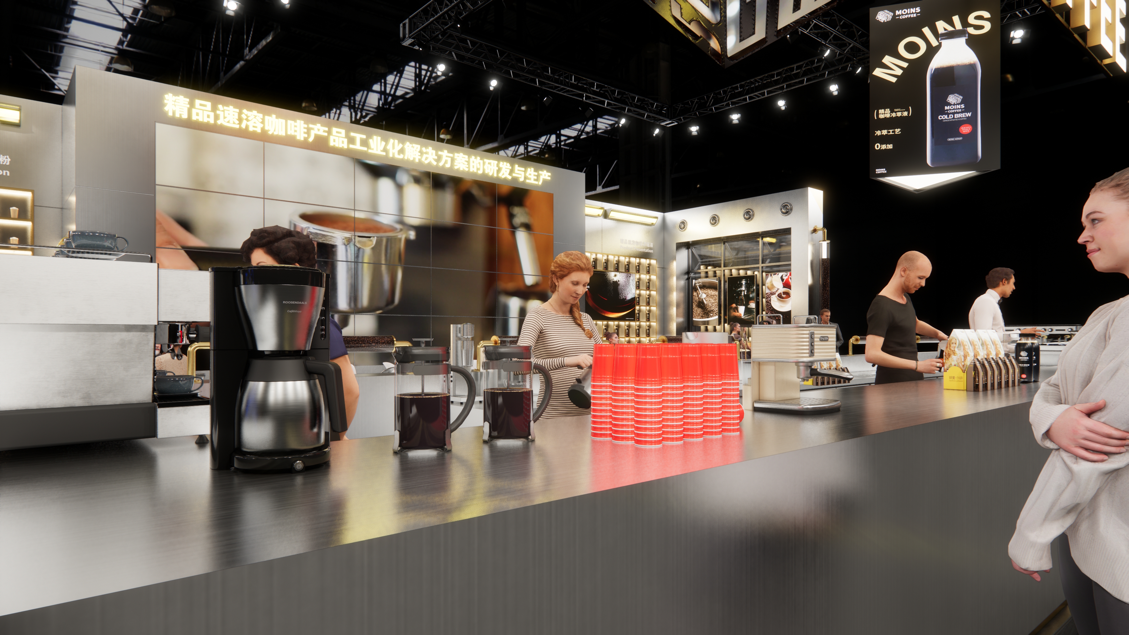 Another beautiful coffee booth-5