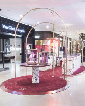 Davidor Galeries Lafayette Pop Up Shop Paris丨France Nebihe Cihan Studio丨法国