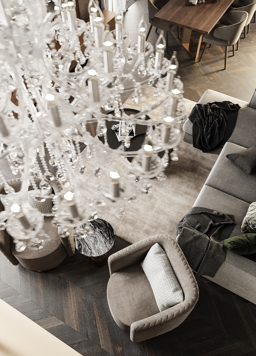 living room in house-1