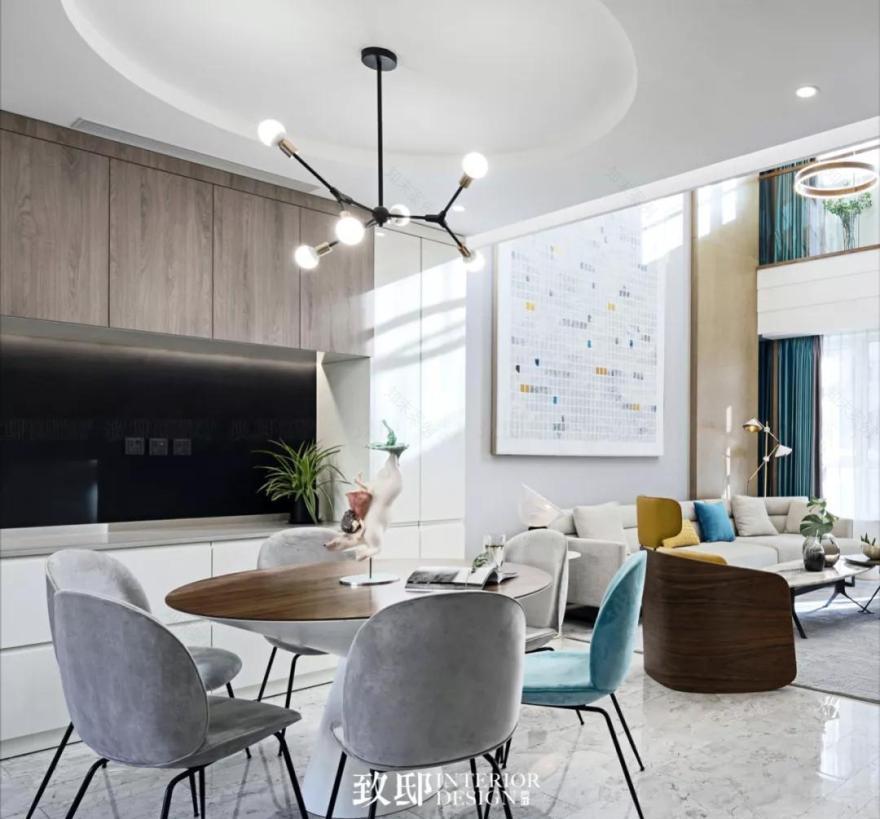 白色烤漆玄关,灵动家具打造精致空间-12