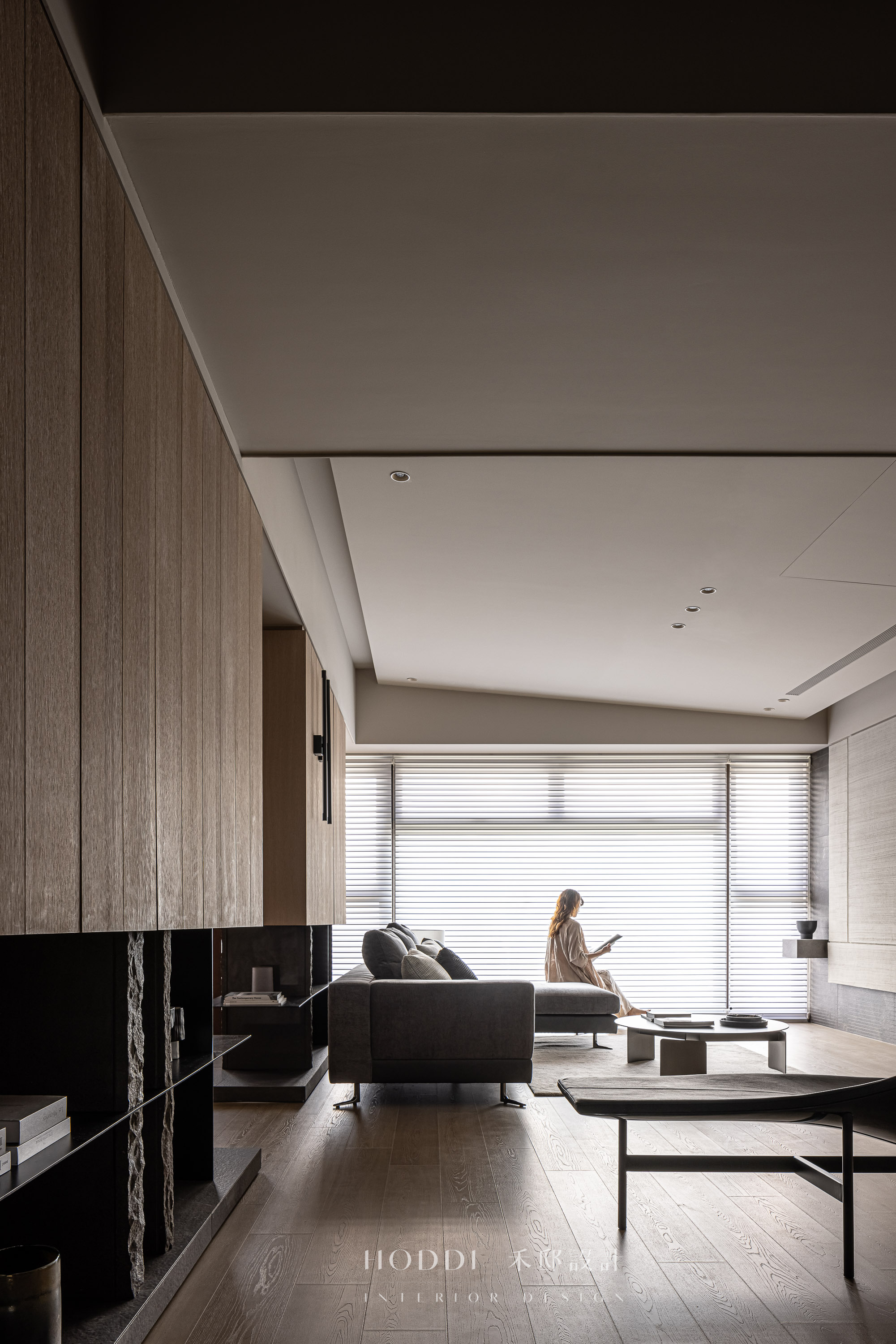 双面采光长形空间，收纳与艺术共融-5