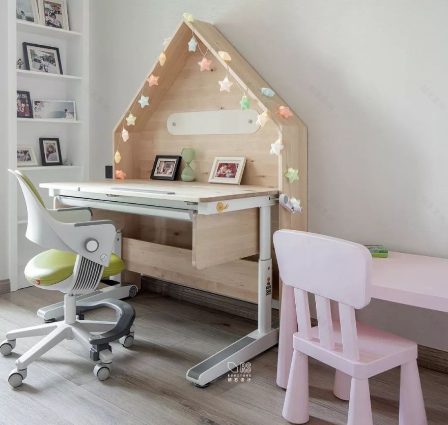 《沁绿》现代美式空间,温馨地中海蓝-35