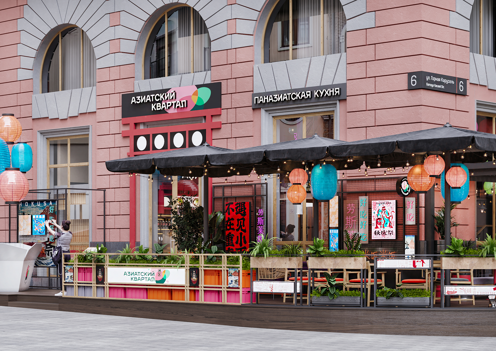 FARШ веранда餐厅及露台设计丨俄罗斯-18