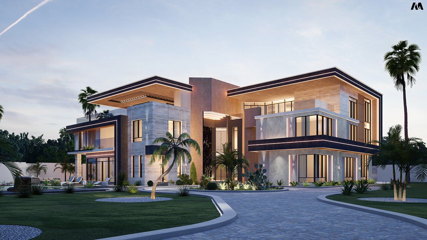 Anastasiya Gushchina丨别墅建筑丨Obour Villa-0