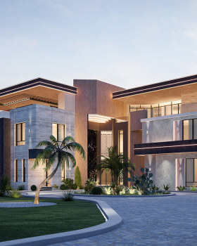 Anastasiya Gushchina丨别墅建筑丨Obour Villa