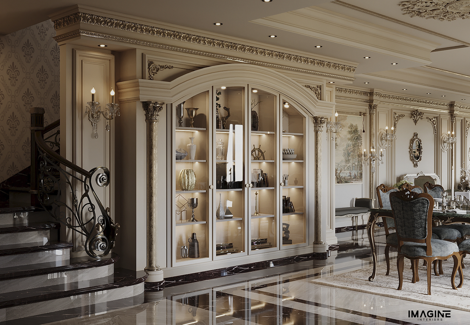 经典接待丨Egypt丨Imagine Interiors-17