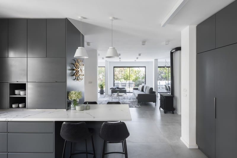 家庭扩建房屋室内设计项目丨安布尔·西尼（ענבל סיני 音译）-41