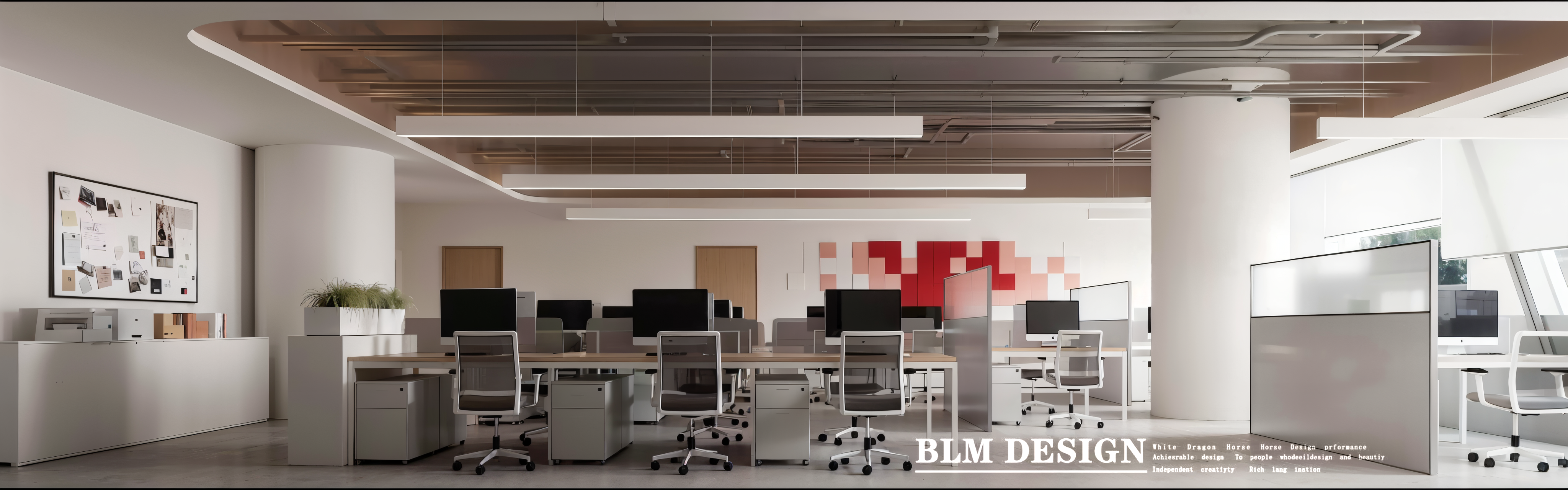 办公室丨白龙马效果图-23