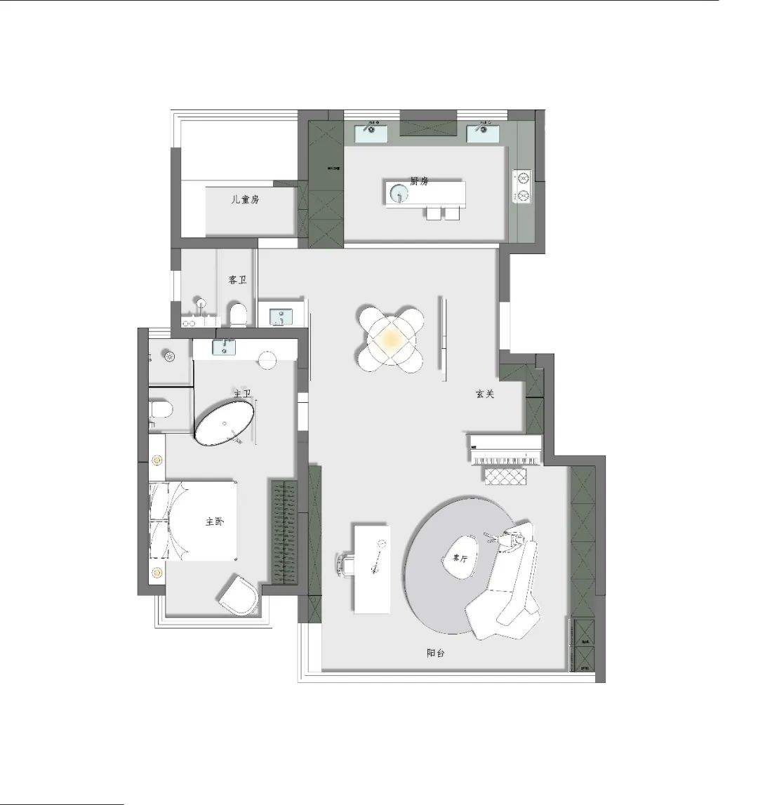 《浮生半日》· 现代家居空间设计丨三零一建筑装饰事务所-3
