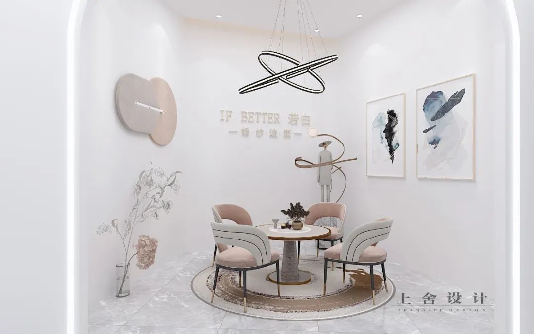 若白婚纱店丨中国上海丨上舍设计-21