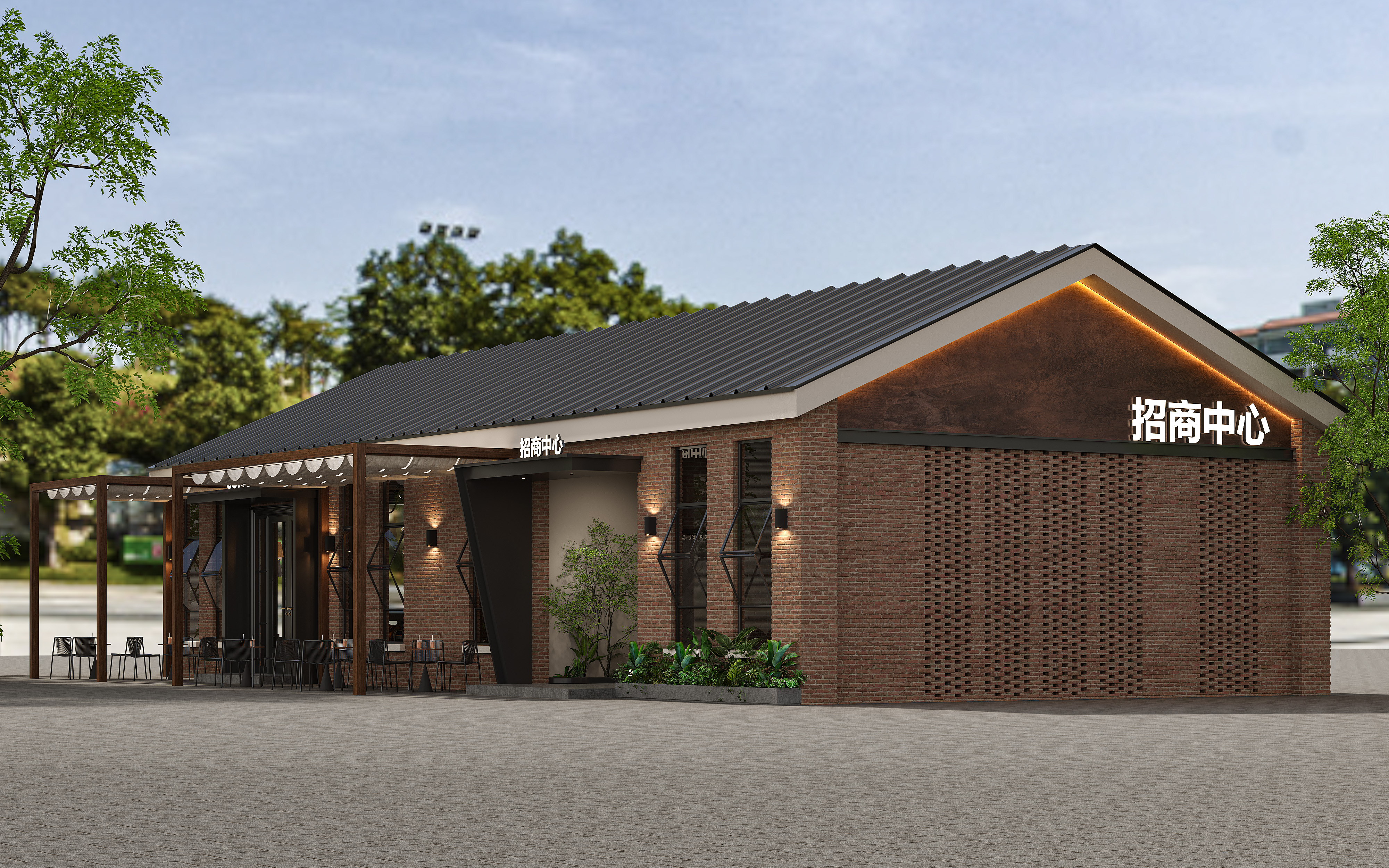 工业风咖啡厅松弛感满满-2