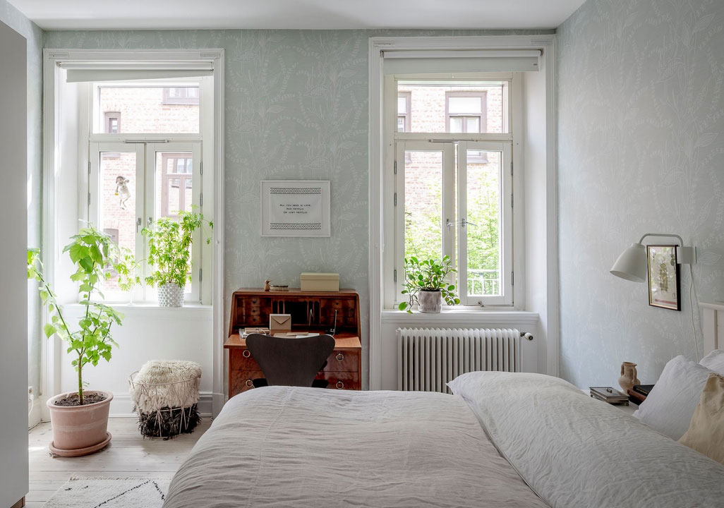 色彩斑斓的瑞典公寓 | 现代艺术装点生活空间-20