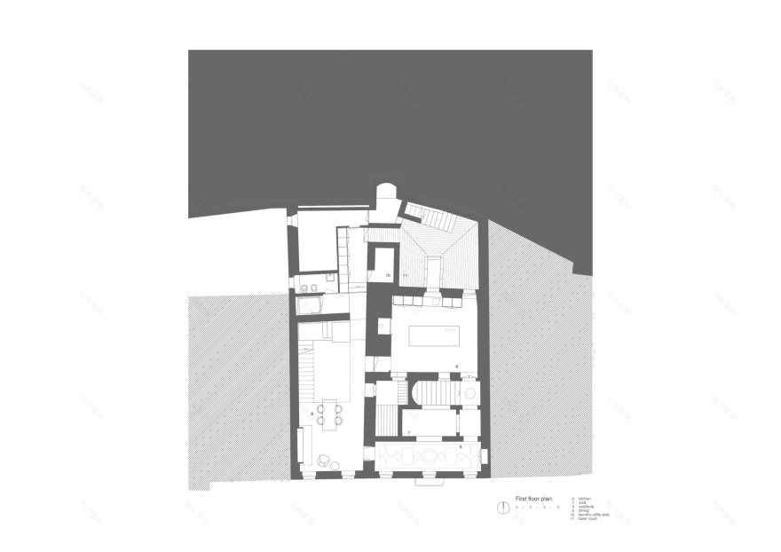 意大利 Assisi 历史中心别墅改造-41