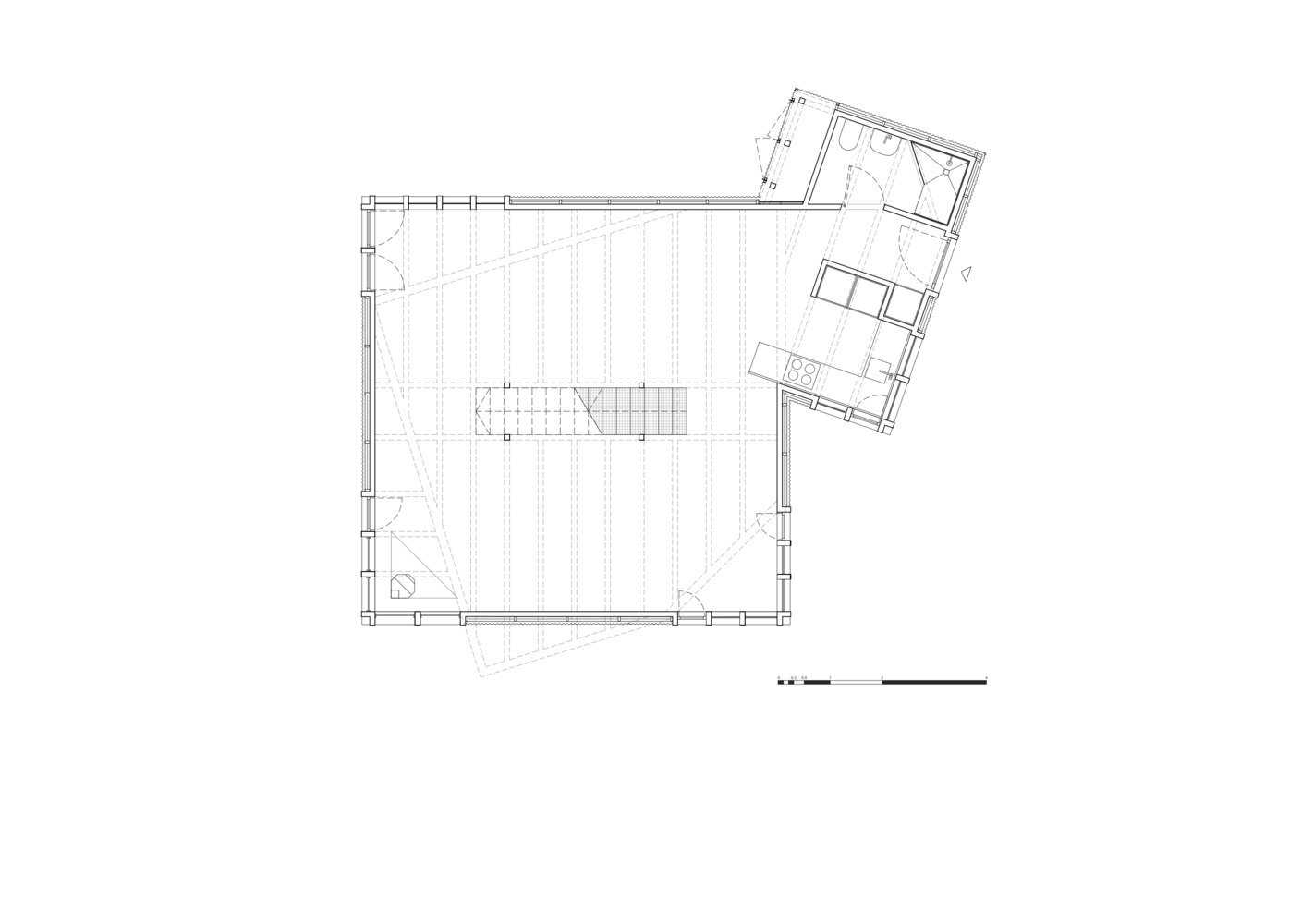 西班牙山林中的“木盒”家园-15