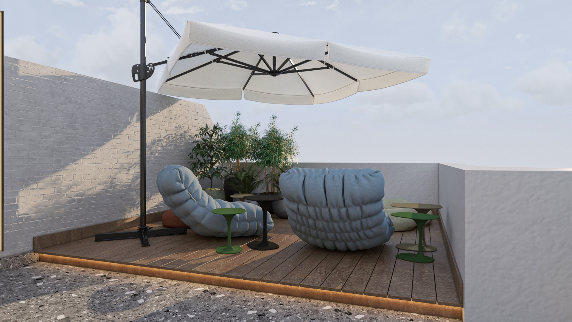 现代屋顶 · 山景休闲海德公园丨NINETR 设计屋-16