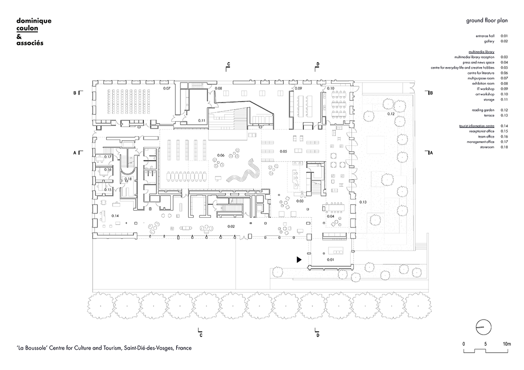 La Boussole 文化和游客中心丨法国丨Dominique Coulon & associés-71
