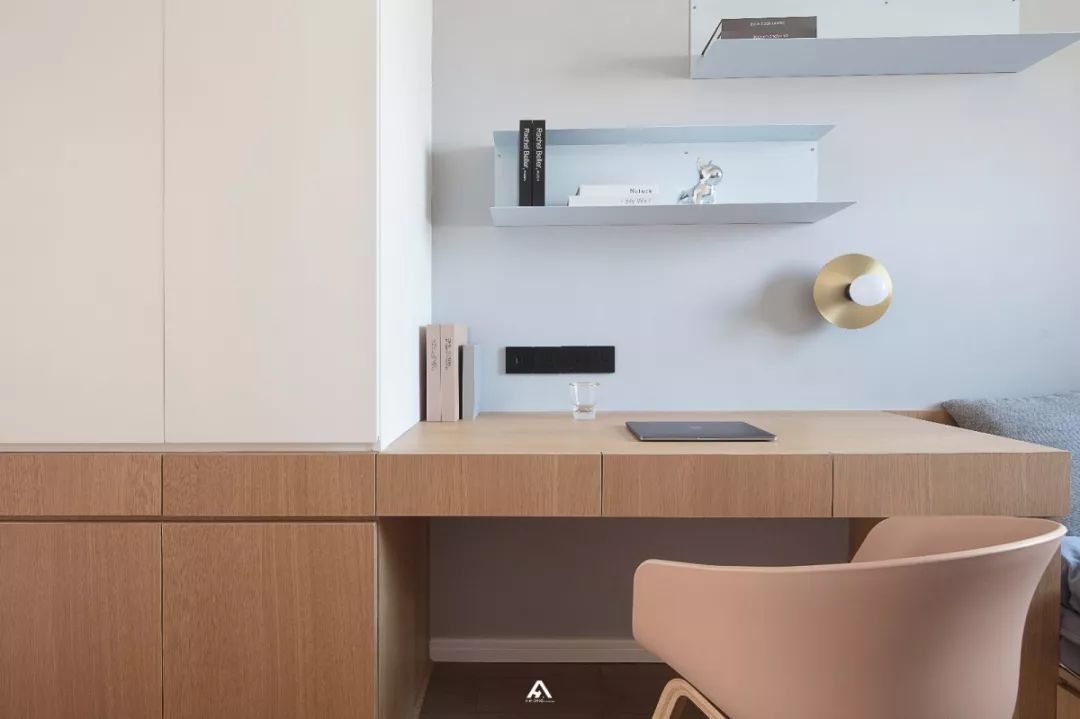 120㎡粉色控家，客餐厅++ 西厨一体化，温馨又高级-48