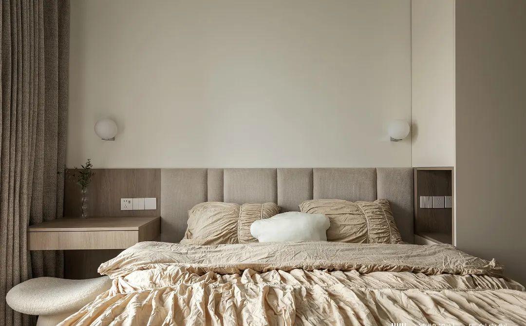 奶油现代风温馨小户型设计-37