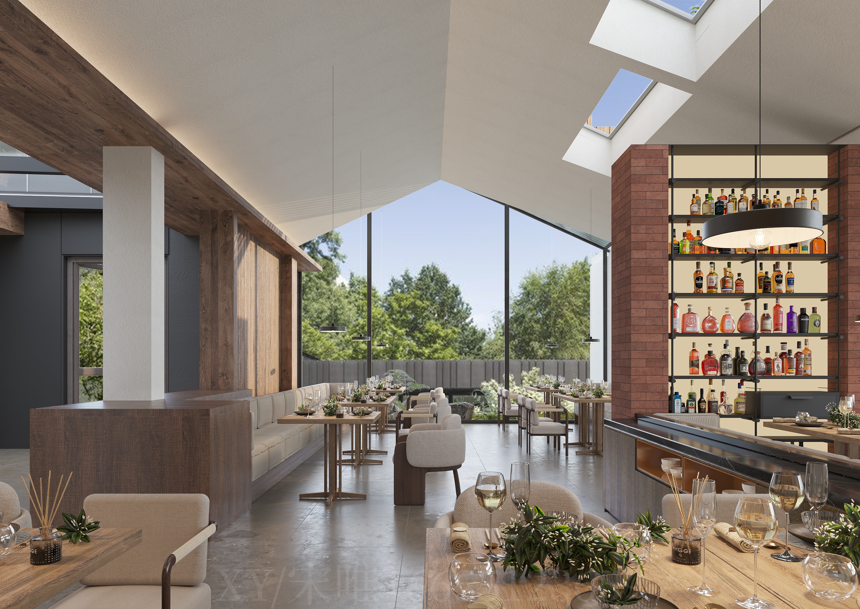 户外酒馆餐厅-7