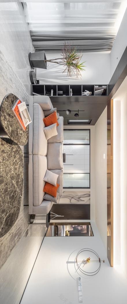 拆墙扩厅,110㎡简约设计师之家-20