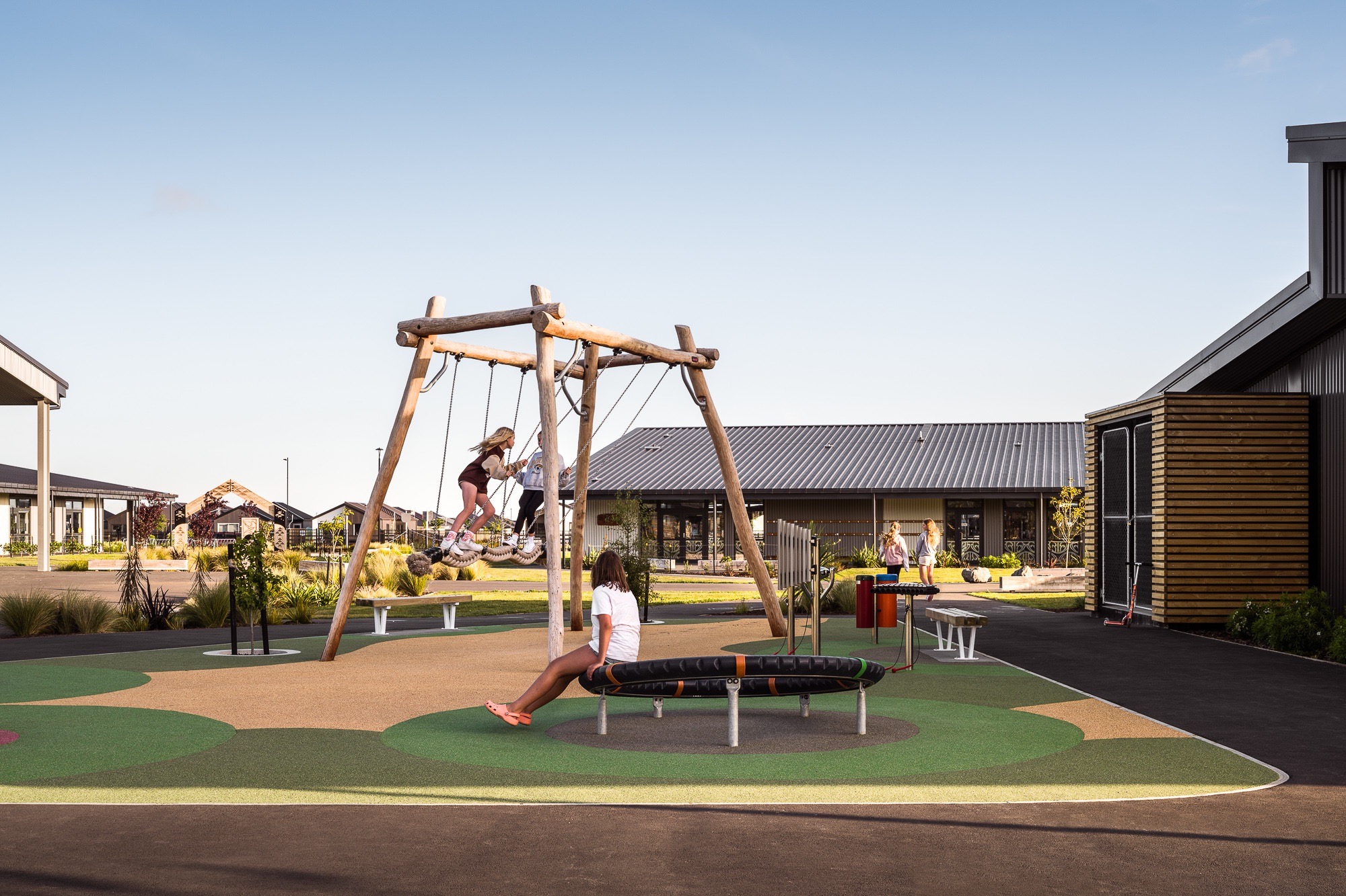 新西兰 Te Rō hutu Whio 学校丨Kamo Marsh 景观建筑师-22