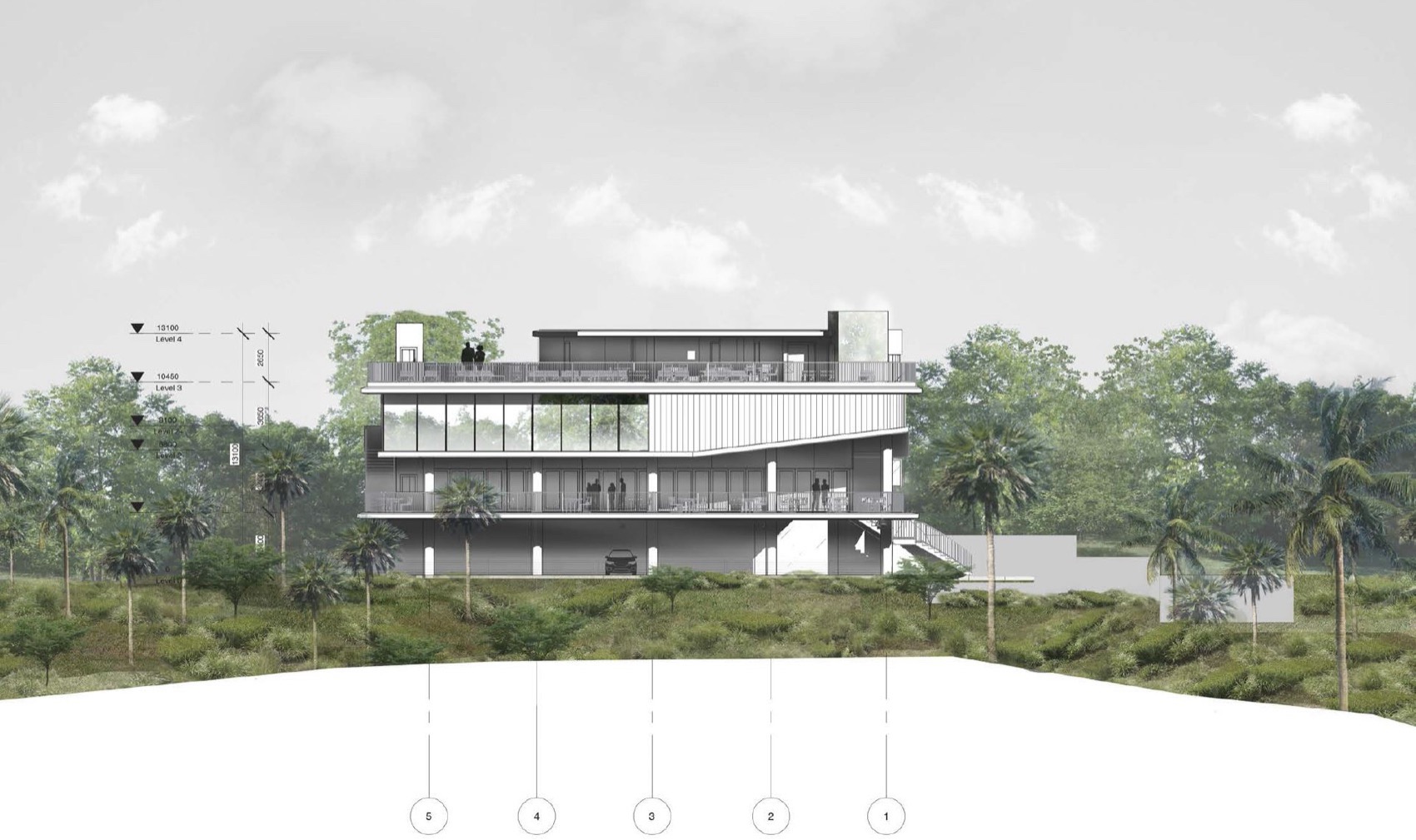 绿角植物园住宅楼丨MUA Architecture Placemaking-67