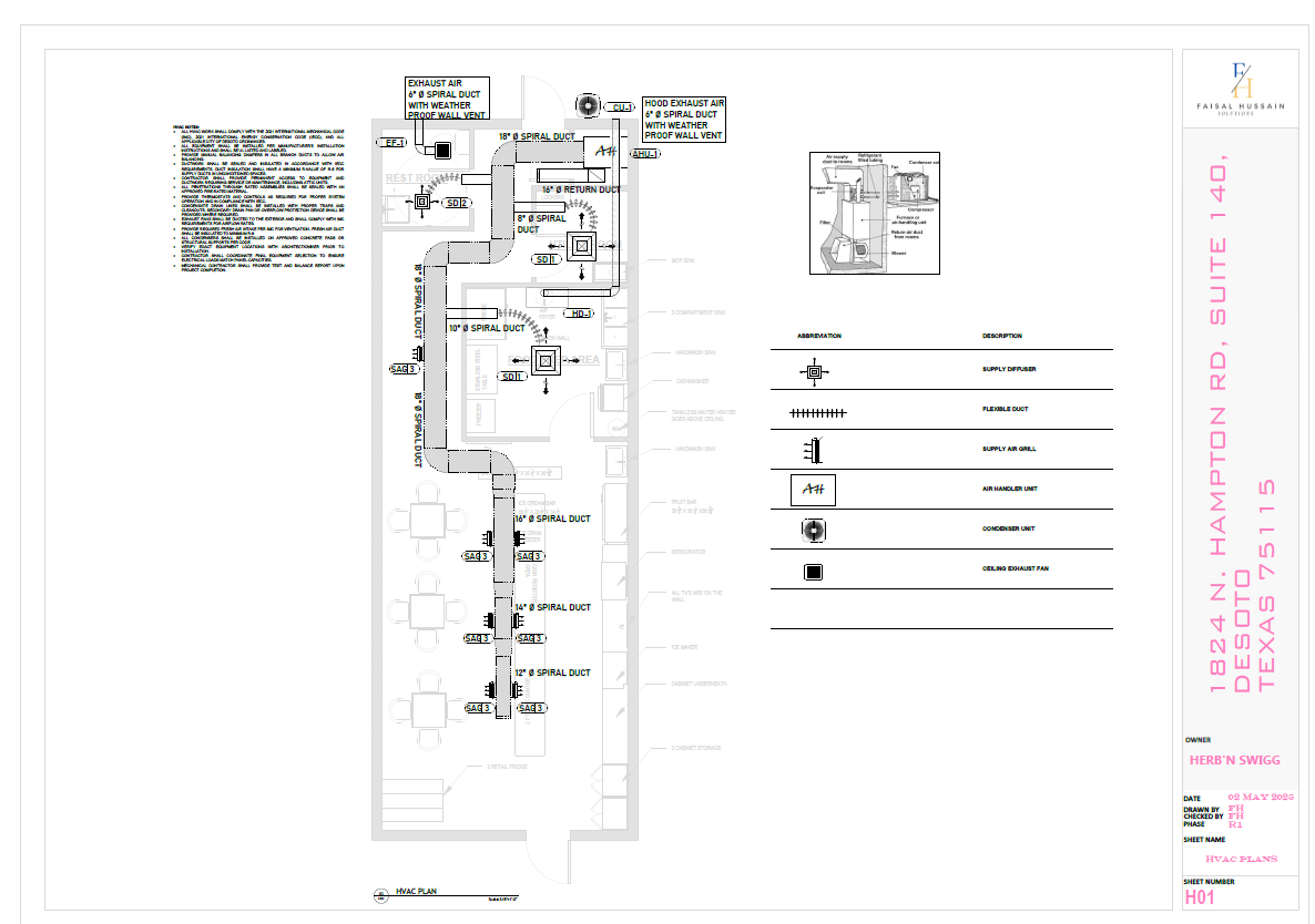 MEP Design For Juice Bar in Taxes-0