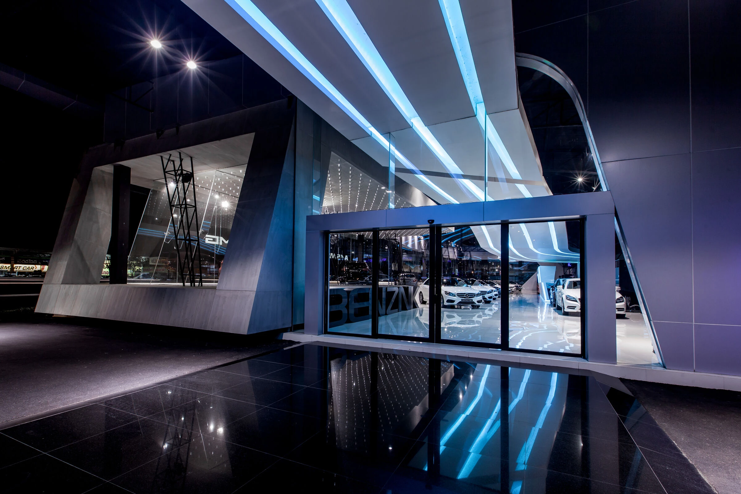 NK Revolution 汽车展厅丨泰国曼谷丨VaSLab Architecture-13