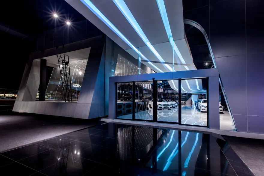 NK Revolution 汽车展厅丨泰国曼谷丨VaSLab Architecture-13