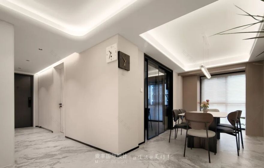 MHOO|云浦家园160㎡现代风:光影与日常的温柔和鸣-20