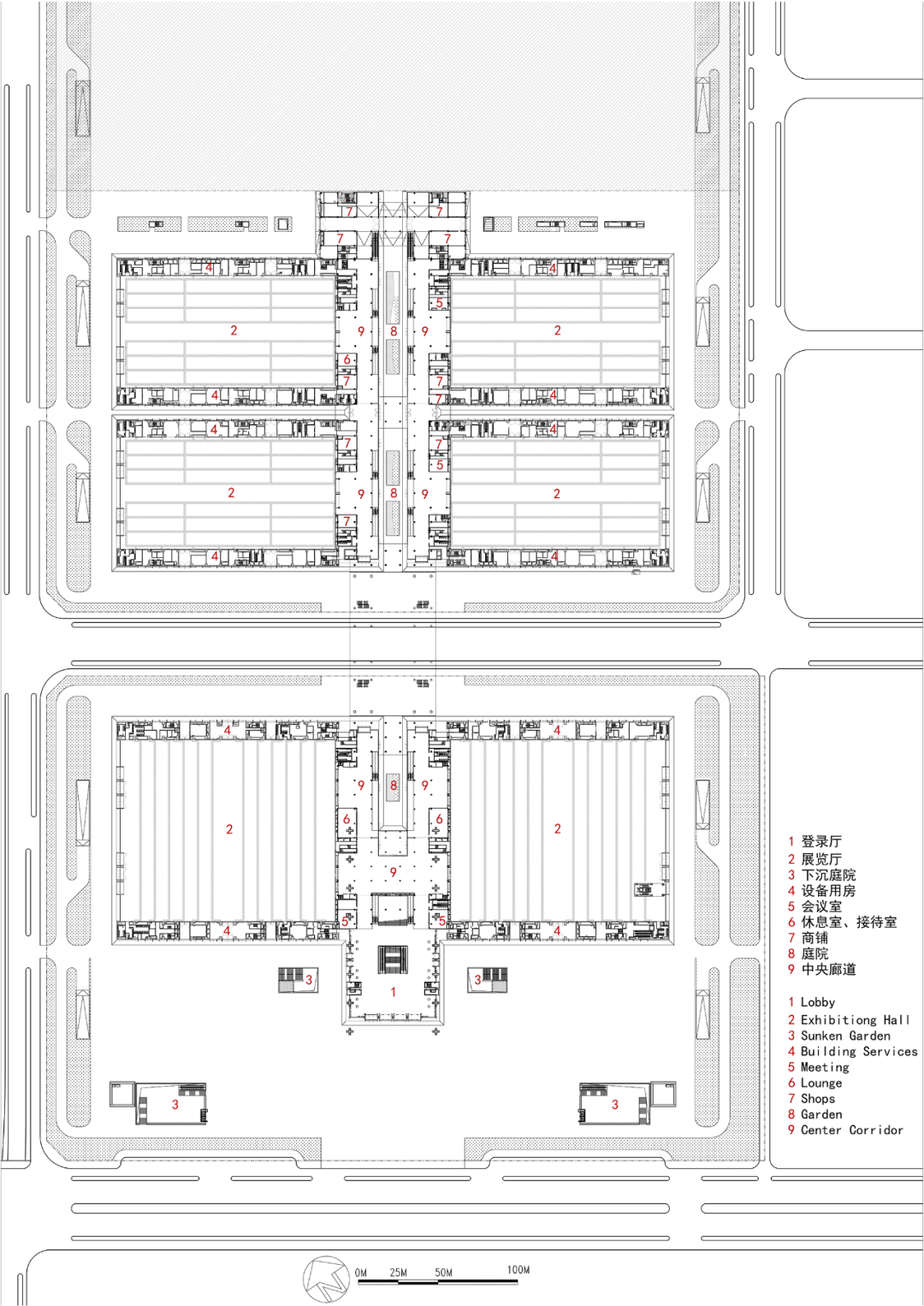 西安丝路国际展览中心一期丨中国西安丨同济大学建筑设计研究院(集团)有限公司-99