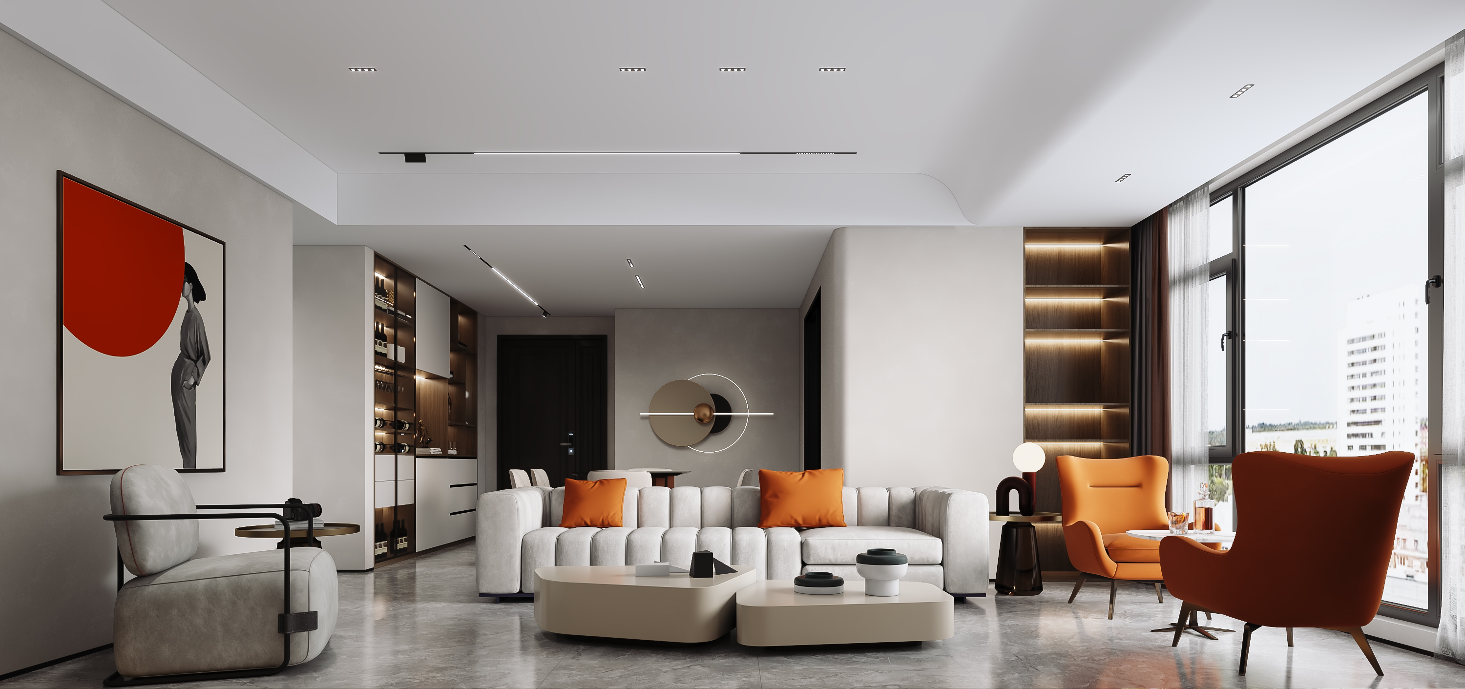 家装公区效果图-1