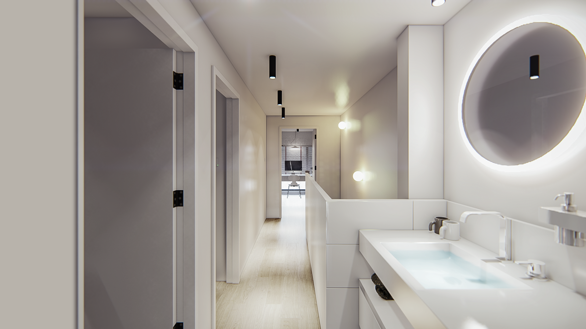 TAGC 90㎡ Loft 室内效果图-24