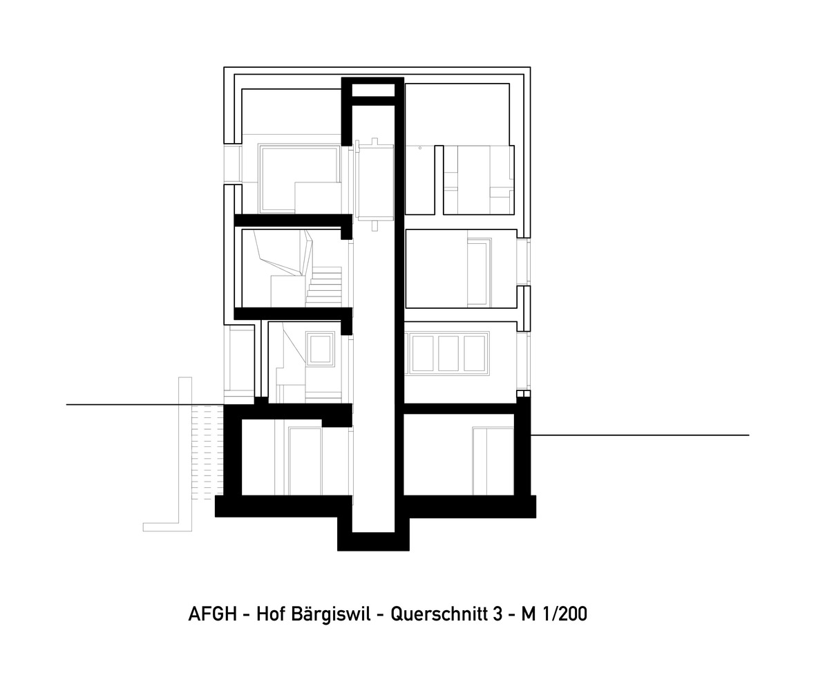 瑞士 Bargiswil 球场别墅 | 园林式庭院与木结构建筑的完美融合-90