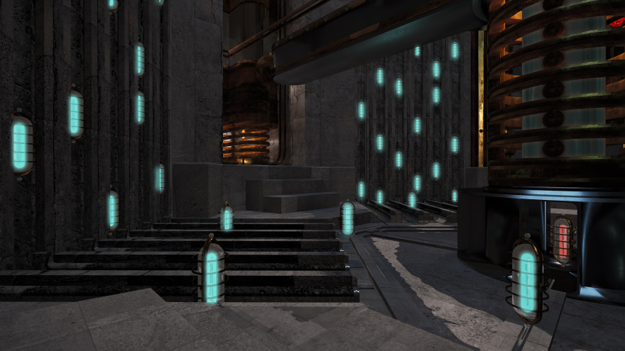 视频游戏虚拟空间之特别审判法庭室内设计-5