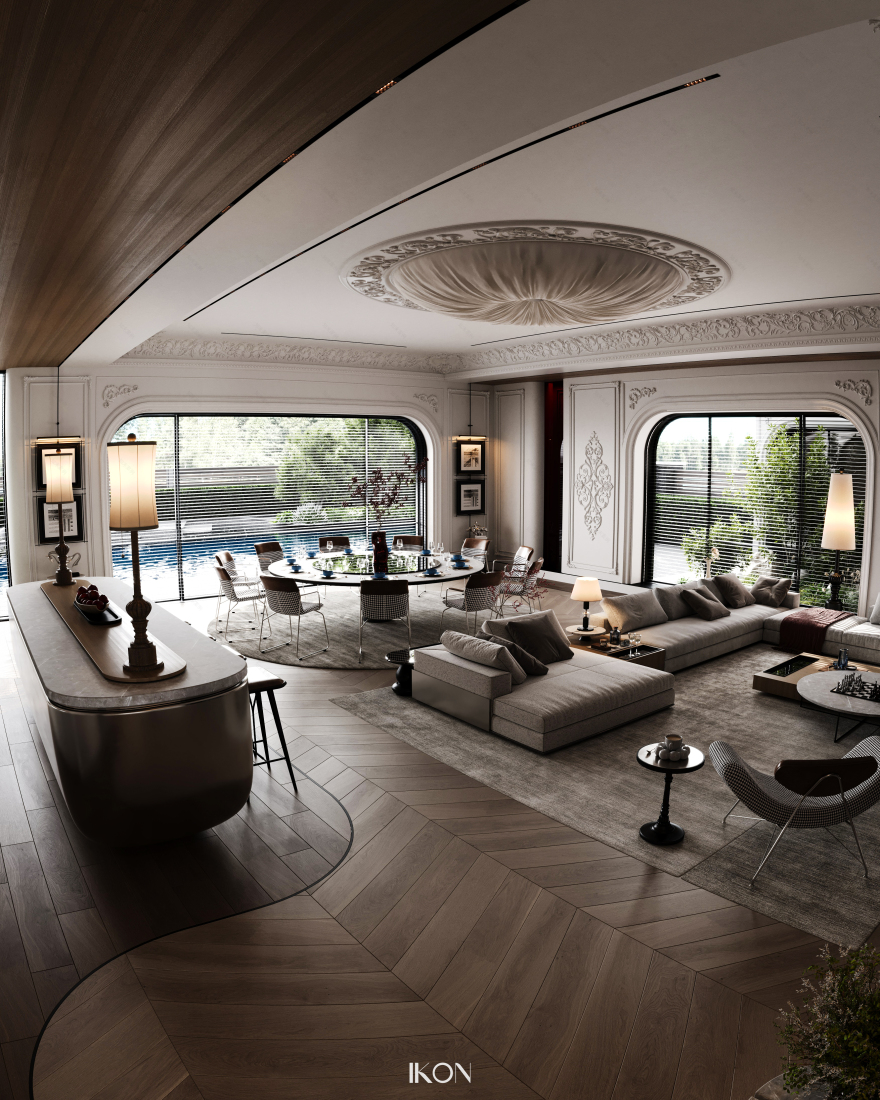 融合别墅丨阿联酋迪拜丨IKON STUDIO-14