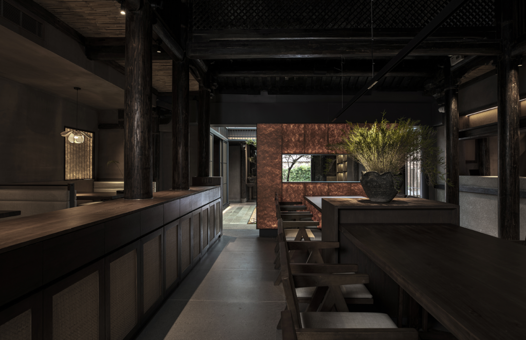 晋江咕曼嗒蔬食料理餐厅设计丨中国福建丨泉州市结禾设计机构-24