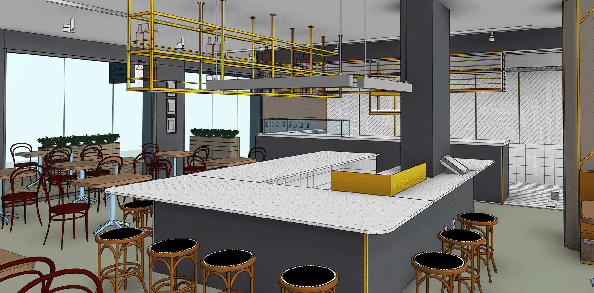 Baccomatto Osterial 餐厅设计丨澳大利亚新南威尔士丨Design Partnership Australia-28