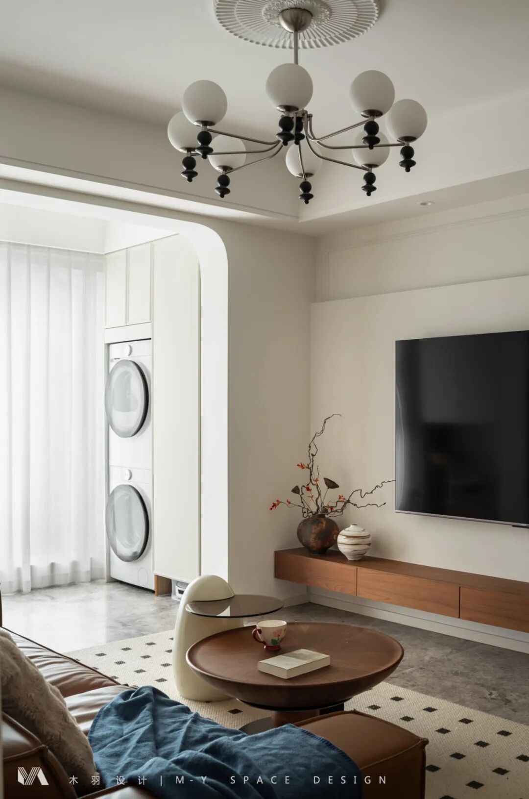 武汉木羽设计|135㎡万科公园，浪漫又复古的中古风，邂逅慢生活里的松弛感-19