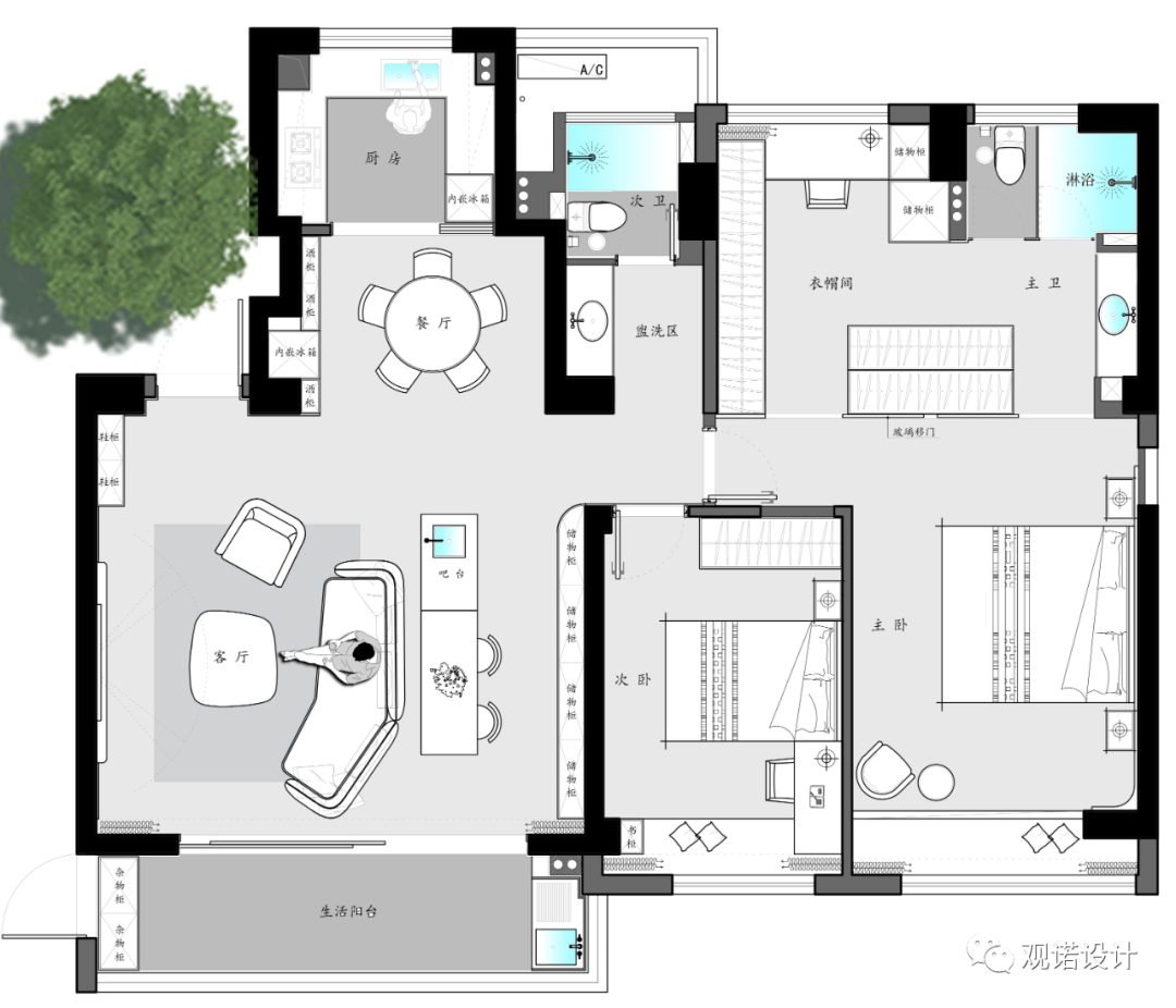 台州江南墅侘寂美学设计丨中国台州丨观诺设计-16