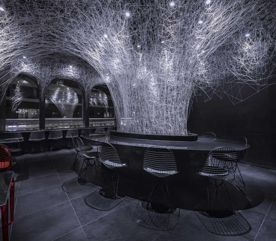 北京 50 平米“亭珍牛肉米粉”店,传统与回忆的用餐空间-1