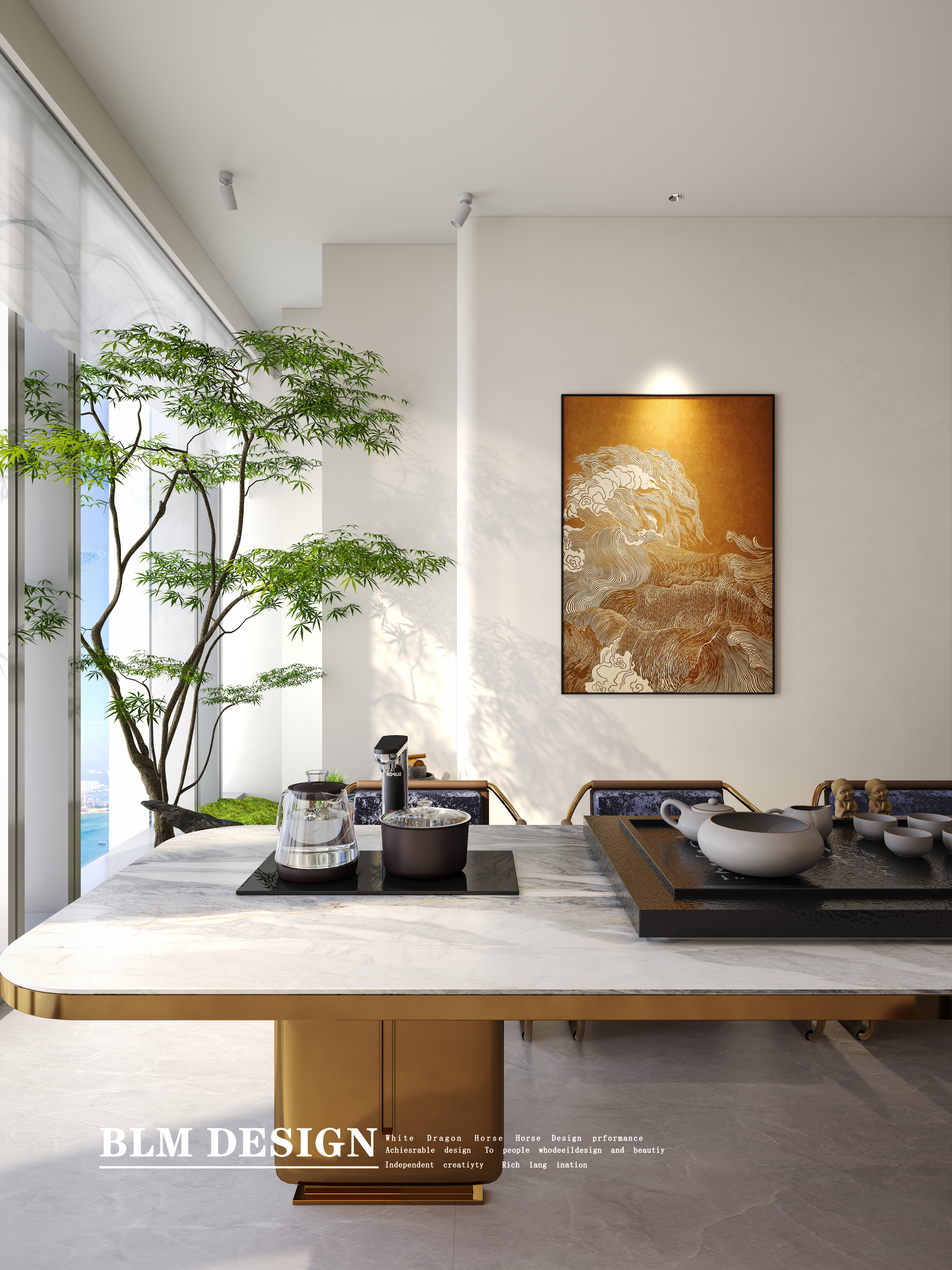 办公室丨白龙马效果图-0